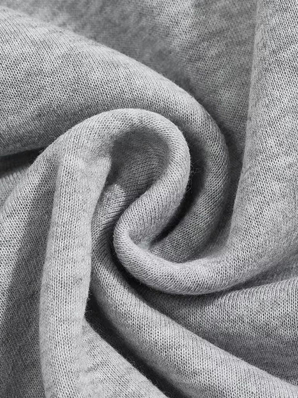 Klasyczny półzapinany sweter z miękkiego materiału z wysokim kołnierzem dla mężczyzn