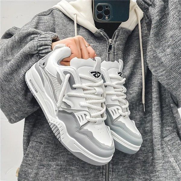 UrbanStride | Nowoczesne sneakersy z sznurówkami dla mężczyzn