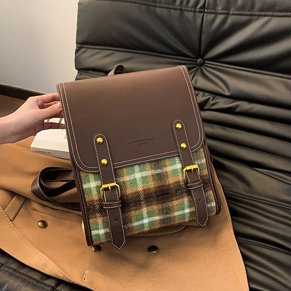 Stylowy plecak damski | Przestronna wodoodporna torba szkolna z frędzlami