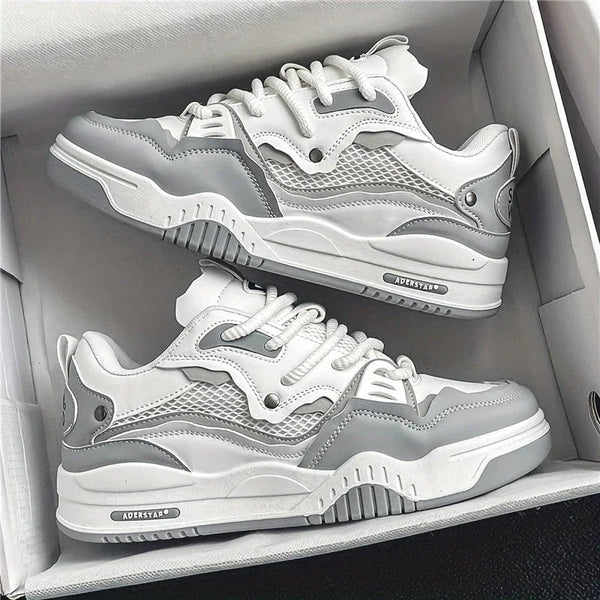 UrbanStride | Nowoczesne sneakersy z sznurówkami dla mężczyzn