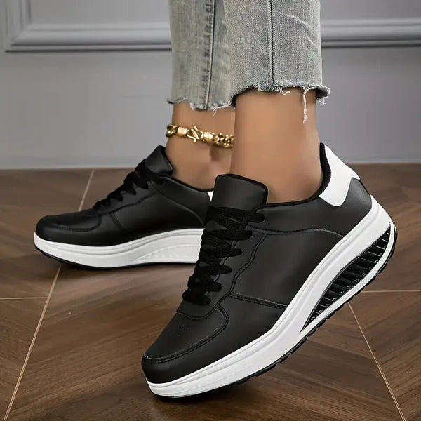 Damskie Sneakersy Na Platformie Ortopedycznej