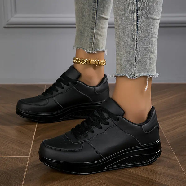 Damskie Sneakersy Na Platformie Ortopedycznej