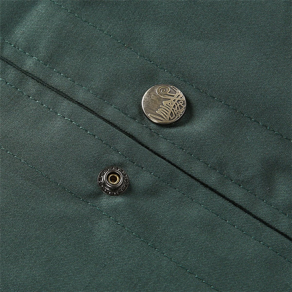 Lekka Kurtka Bomber Z Militarnymi Detalami