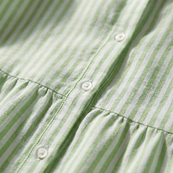 Luźna Sukienka Koszulowa Z Kołnierzykiem