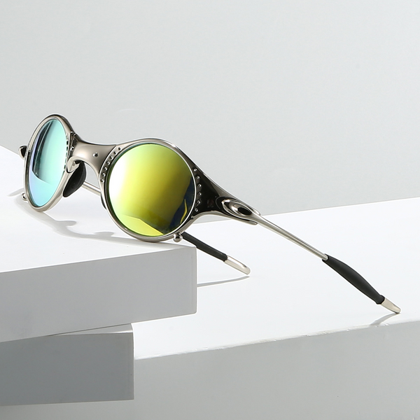 Okrągłe Okulary Sportowe Z Retro Stylem