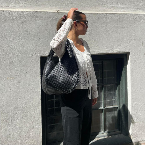 Amélie | Stylowa pleciona torebka