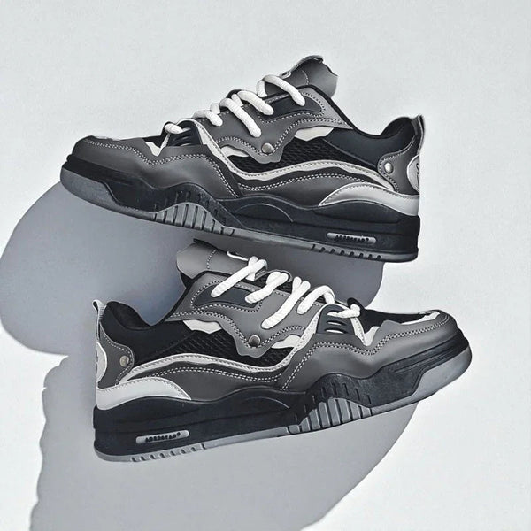 UrbanStride | Nowoczesne sneakersy z sznurówkami dla mężczyzn