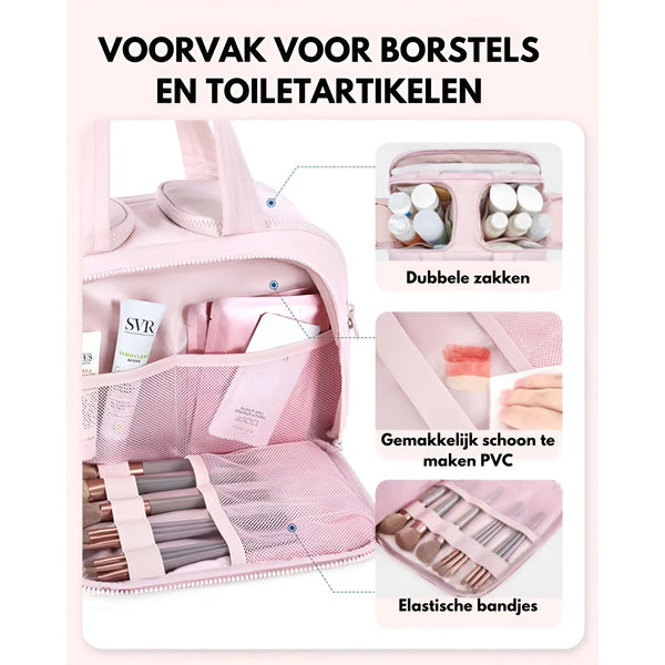 4 w 1 Wielofunkcyjna Kosmetyczka Puffy dla Kobiet