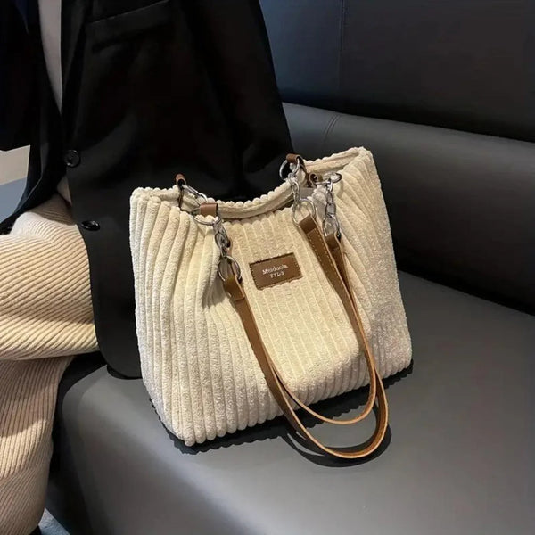 Korduroy Bag | Stylish Everyday Tote