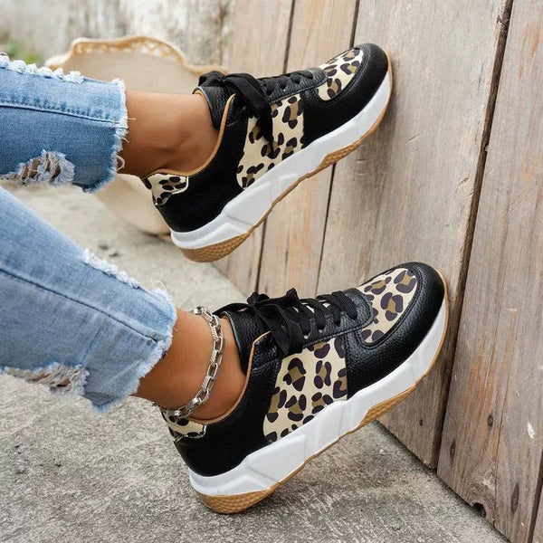 Damski Sneaker Z Nadrukiem Zwierzęcym