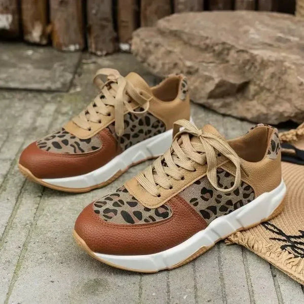 Damski Sneaker Z Nadrukiem Zwierzęcym