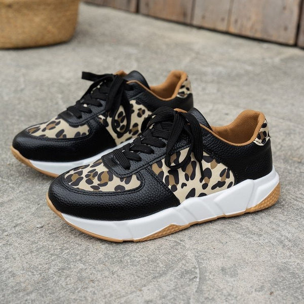 Damski Sneaker Z Nadrukiem Zwierzęcym