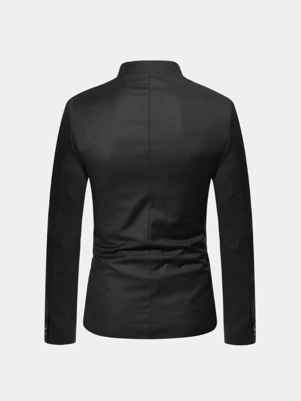 Elegancka Kurtka Ze Stójką Dla Mężczyzn
