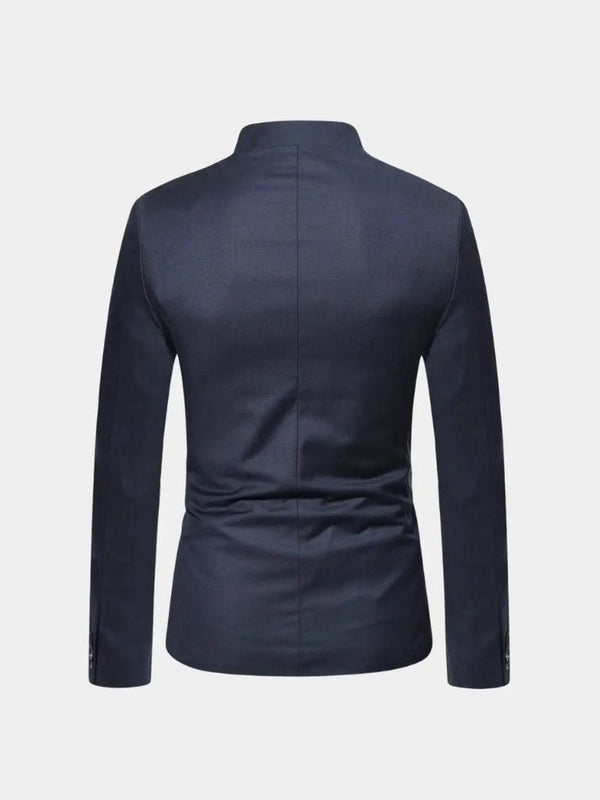 Elegancka Kurtka Ze Stójką Dla Mężczyzn