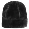 Zimowa Czapka Męska z Futrem | Rosyjski Styl z Sztucznej Skóry i Polarem
