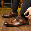 Klasyczne Buty Oxford Z Zdobieniami Brogue