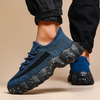 Oddychające Sneakersy Z Dzianinową Cholewką