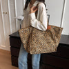 Damska torba na zakupy | Nowoczesny design w leopardzim wzorze