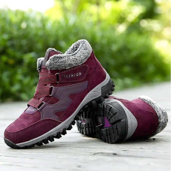 Stabilizujące zimowe buty trekkingowe damskie