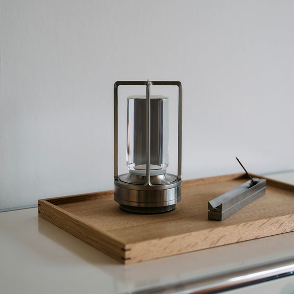 LumiRetro Glow | Bezprzewodowa, ładowalna lampa stołowa do nastrojowego oświetlenia