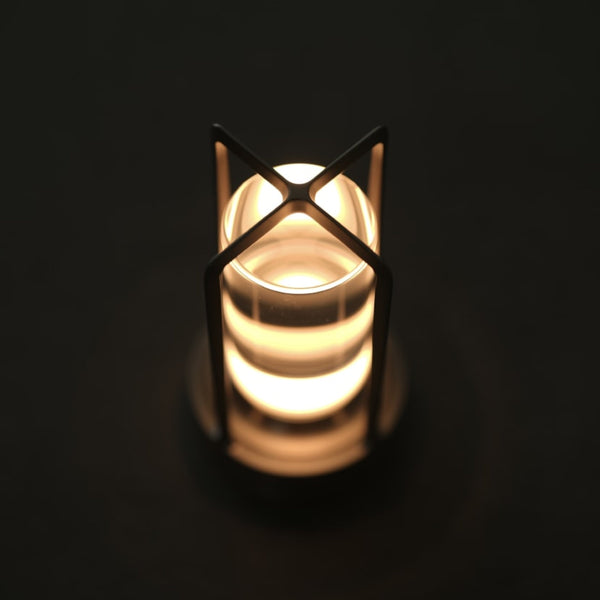 LumiRetro Glow | Bezprzewodowa, ładowalna lampa stołowa do nastrojowego oświetlenia