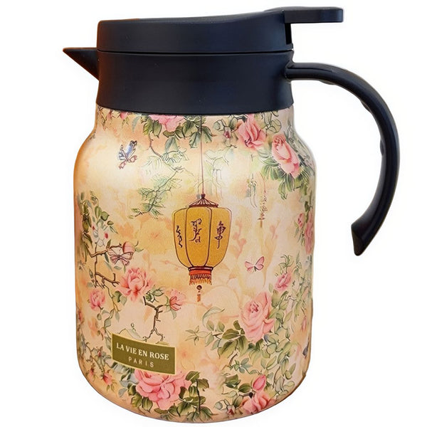 ThermaBloom | Stalowy dzbanek termiczny z sitkiem